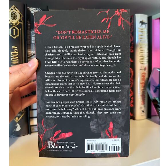 God Of Malice By Rina Kent Signed Deluxe Edition W/ Sprayed Edges - Picture 4 of 8